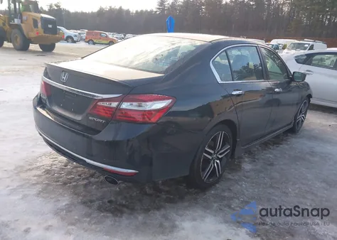 2016 Honda Accord Sport from USA, damaged, VIN 1HGCR2F55GA013236